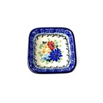 604 Bunzlau vierkant schaaltje 8 x 8 cm 3264X 604 Kleine vierkante schaaltjes 8 x 8 cm